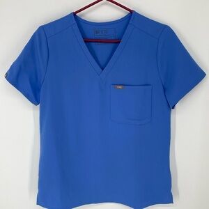 Figs Catarina Scrubs Top Size Small